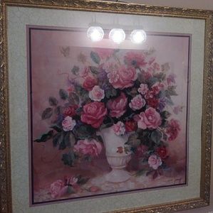 3 pc Home Interior Rose Picture Set